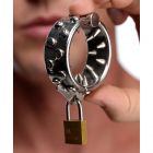 Master Series Impaler Locking Cbt Ring With Spikes