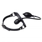 Master Series Silencer Locking Gag,ball Gag,bondage,fetish,black,free P&p
