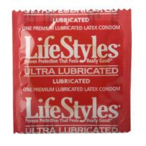 100 pack of Lifestyles Ultra-Lubricated Condoms