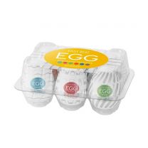 Tenga Easy Beat Egg New Standard Masturbator 6 Pack