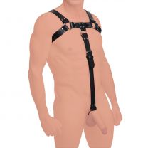 Strict Leather English Bull Dog Harness W/ Cock Strap