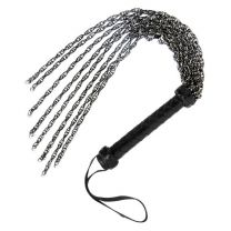 Master Series Gunmetal Chain Flogger