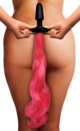 Tailz Hot Pink Pony Tail Anal Plug