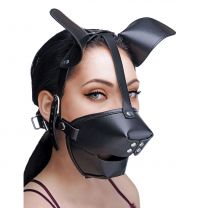 Gags & Muzzles Puppy Play Hood And Breathable Ball Gag, 0.67 Pound Cosplay Bdsm