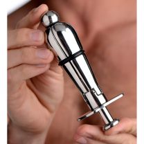 Expandable Stainless Steel Locking Anal Plug