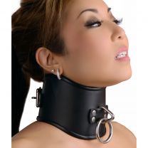 Strict Leather Locking Posture Collar, Large