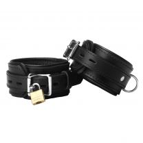 Xr Brands Strict Leather Premium Locking Cuffs